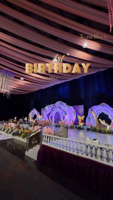 First birthday decor